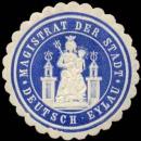 Siegelmarke Magistrat der Stadt Deutsch Eylau W0310458